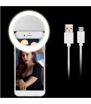 Selfie Ring Light Rechargeable 3 Mode